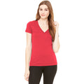 Rouge - Back - Bella - T-shirt à manches courtes - Femmes