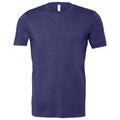Bleu nuit chiné - Front - Canvas - T-shirt JERSEY - Hommes