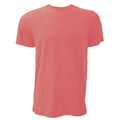 Rouge chiné - Front - Canvas - T-shirt JERSEY - Hommes