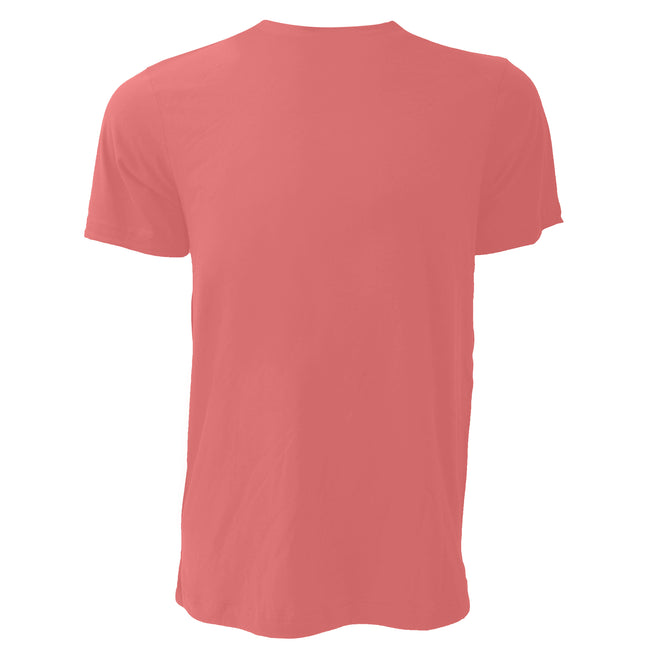 Rouge chiné - Back - Canvas - T-shirt JERSEY - Hommes