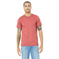 Rouge chiné - Side - Canvas - T-shirt JERSEY - Hommes