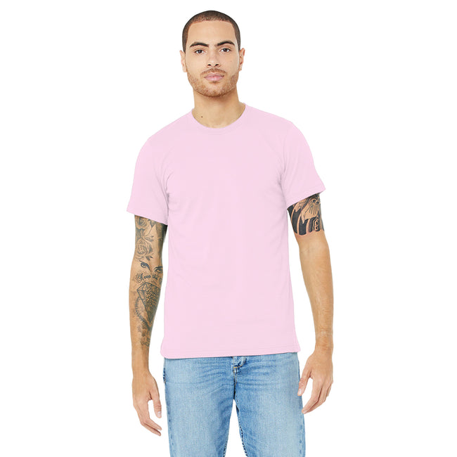 Rose clair - Side - Canvas - T-shirt JERSEY - Hommes