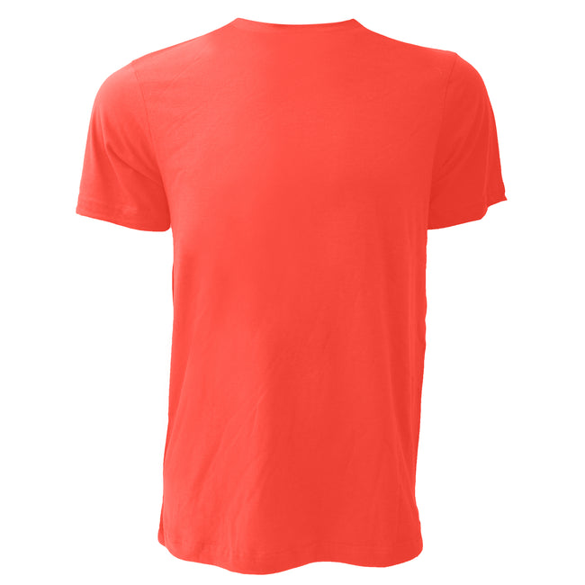 Rouge coquelicot - Back - Canvas - T-shirt JERSEY - Hommes