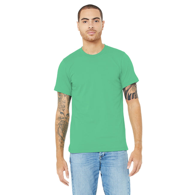 Vert tendre chiné - Side - Canvas - T-shirt JERSEY - Hommes
