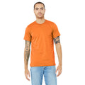 Orange - Side - Canvas - T-shirt JERSEY - Hommes