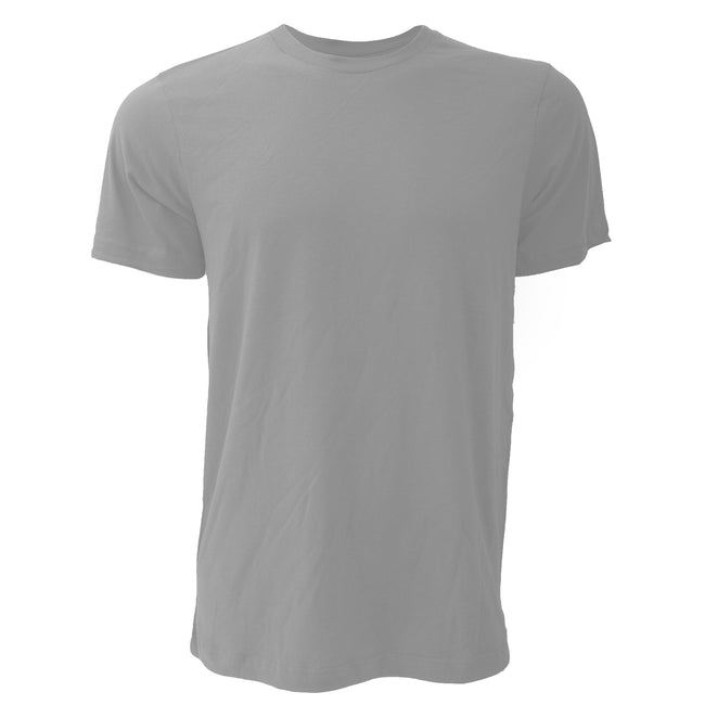 Gris clair - Front - Canvas - T-shirt JERSEY - Hommes
