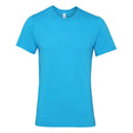 Bleu vif - Front - Canvas - T-shirt JERSEY - Hommes