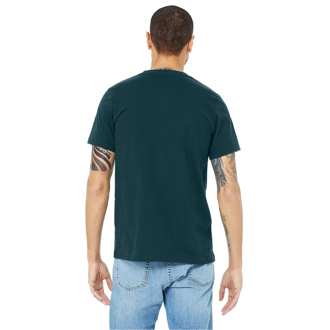 Bleu mer - Lifestyle - Canvas - T-shirt JERSEY - Hommes