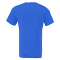 Bleu roi - Back - Canvas - T-shirt JERSEY - Hommes