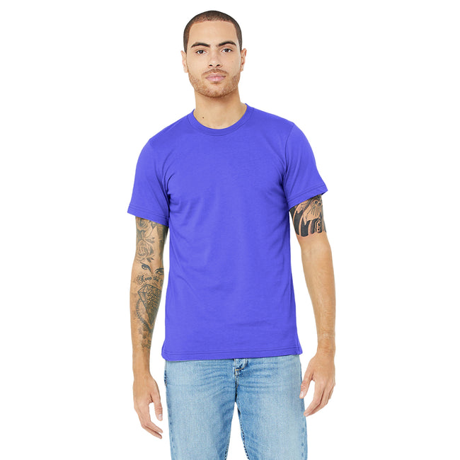 Bleu marine chiné - Side - Canvas - T-shirt JERSEY - Hommes