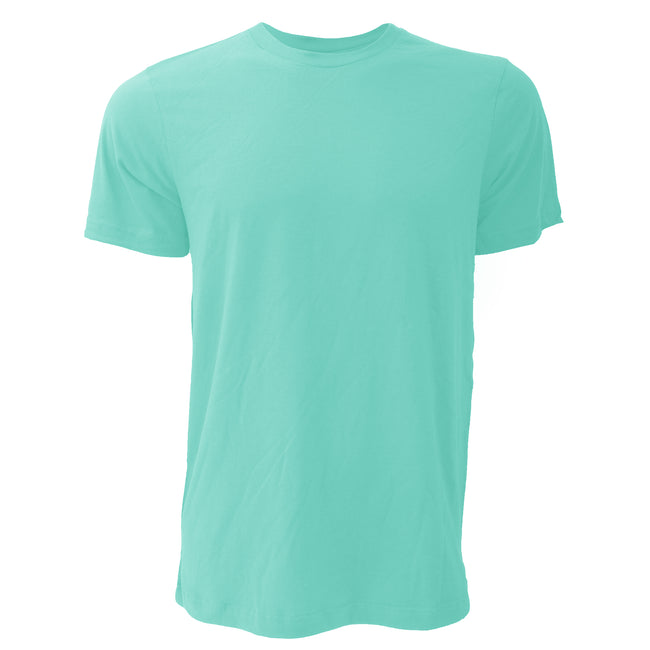 Turquoise - Front - Canvas - T-shirt JERSEY - Hommes