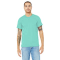 Turquoise - Side - Canvas - T-shirt JERSEY - Hommes