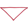Blanc-Rouge - Side - Babybugz - Bavoir bandana réversible - Bébé unisexe