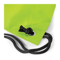 Vert citron - Side - BagBase Budget - Sac de gym résistant à l'eau avec cordon de serrage (11 litres)