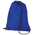 Bleu roi - Front - BagBase Budget - Sac de gym résistant à l'eau avec cordon de serrage (11 litres)