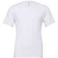 Blanc - Front - Canvas - T-shirt à col V 100% coton - Homme