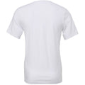 Blanc - Back - Canvas - T-shirt à col V 100% coton - Homme