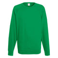 Vert tendre - Front - Fruit Of The Loom - Sweatshirt léger - Homme