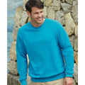 Bleu azur - Back - Fruit Of The Loom - Sweatshirt léger - Homme