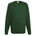 Vert bouteille - Front - Fruit Of The Loom - Sweatshirt léger - Homme