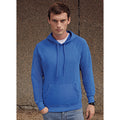 Bleu roi - Side - Fruit Of The Loom - Sweatshirt à capuche léger - Homme