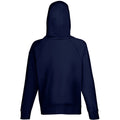 Bleu marine profond - Back - Fruit Of The Loom - Sweatshirt à capuche léger - Homme