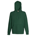 Vert bouteille - Front - Fruit Of The Loom - Sweatshirt à capuche léger - Homme