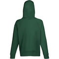 Vert bouteille - Back - Fruit Of The Loom - Sweatshirt à capuche léger - Homme