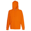 Orange - Front - Fruit Of The Loom - Sweatshirt à capuche léger - Homme