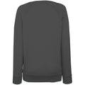 Graphite clair - Back - Fruit of the Loom - Sweatshirt à manches raglan - Femme