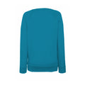 Bleu azur - Back - Fruit of the Loom - Sweatshirt à manches raglan - Femme
