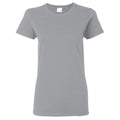 Gris - Front - Gildan - T-shirt à manches courtes coupe féminine - Femme