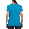 Saphir - Side - Gildan - T-shirt à manches courtes coupe féminine - Femme