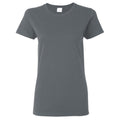 Gris foncé - Front - Gildan - T-shirt à manches courtes coupe féminine - Femme