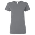 Graphite - Front - Gildan - T-shirt à manches courtes coupe féminine - Femme