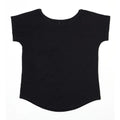 Noir - Front - Mantis - T-shirt ample à manches courtes en coton - Femme