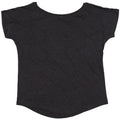 Gris foncé - Back - Mantis - T-shirt ample à manches courtes en coton - Femme