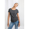 Gris foncé - Pack Shot - Mantis - T-shirt ample à manches courtes en coton - Femme