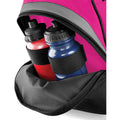 Fuchsia-Noir-Gris clair - Lifestyle - Quadra Pro - Sac de sport (30 litres)