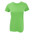 Vert marne - Side - Russell - T-shirt long à manches courtes - Femme