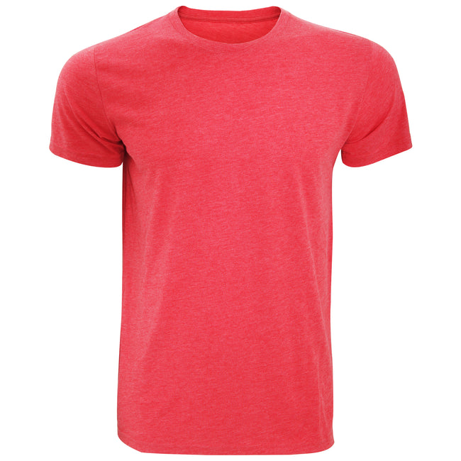 Rouge chiné - Front - Russell - T-shirt cintré - Homme