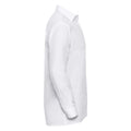 Blanc - Side - Russell - Chemise de travail à manches longues 100% coton - Homme