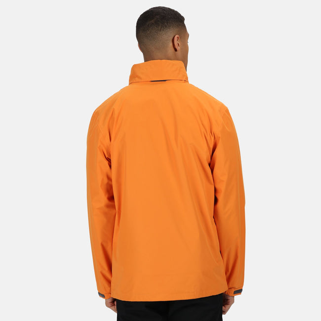 Orange-Gris - Back - Regatta Ardmore - Veste coupe-vent et imperméable - Homme