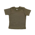 Vert foncé bio - Front - Babybugz - T-shirt à manches courtes - Bébé unisexe