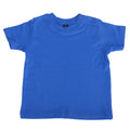 Bleu cobalt bio - Front - Babybugz - T-shirt à manches courtes - Bébé unisexe