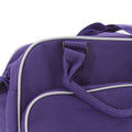 Violet-Gris clair - Side - Bagbase - Sac de danse messager - 15 litres