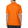Orange fluo - Side - Gildan - Polo sport - Hommes