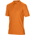 Orange fluo - Close up - Gildan - Polo sport - Hommes