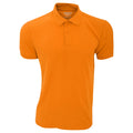 Orange - Front - Gildan - Polo sport - Hommes