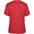Rouge - Side - Gildan DryBlend - T-shirt de sport - Homme